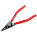46 11 A0; Pliers; for circlip; external; 3÷10mm; Pliers len: 140mm; straight; KNIPEX