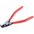 46 21 A11; Pliers; for circlip,curved; external; 10÷25mm; Pliers len: 125mm; KNIPEX