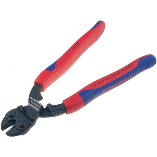 71 02 200; Pliers; side,cutting; Pliers len: 200mm; Cut: with side face; KNIPEX