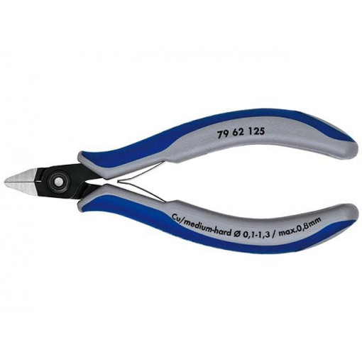 79 62 125; Pliers; side,cutting,with small chamfer; KNIPEX