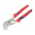 86 05 150; Pliers; universal wrench; 150mm; steel; Steps: 14; KNIPEX 86 05 150; Pliers; universal wrench; 150mm; steel; Steps: 14; KNIPEX