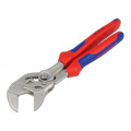 86 05 180; Pliers; universal wrench; 180mm; steel; Steps: 13; KNIPEX 86 05 180; Pliers; universal wrench; 180mm; steel; Steps: 13; KNIPEX