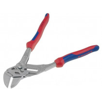 86 05 250; Pliers; universal wrench; 250mm; steel; Steps: 17; KNIPEX 86 05 250; Pliers; universal wrench; 250mm; steel; Steps: 17; KNIPEX