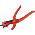 90 70 220; Pliers; for making holes in leather, fabrics and plastics; KNIPEX