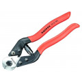 95 61 190; Cutters; Application: for steel ropes; 10mm2; KNIPEX