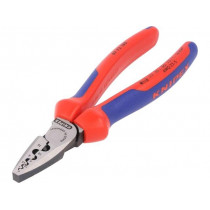 97 72 180; Tool: for crimping; insulated solder sleeves; 0,25÷16mm2; KNIPEX
