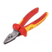 97 78 180; Tool: for crimping; non-insulated solder sleeves; 0.25÷16mm2; KNIPEX