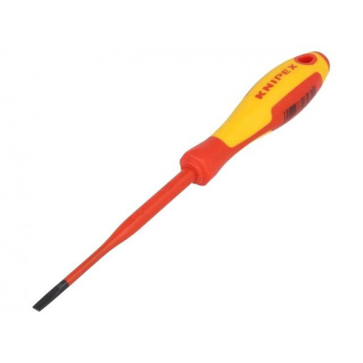 98 20 40 SL; Screwdriver; insulated; slot; 4,0x0,8mm; Blade length: 100mm; KNIPEX