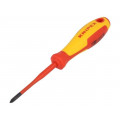 98 24 01 SL; Screwdriver; insulated; Phillips; PH1; Blade length: 80mm; 1kVAC; KNIPEX