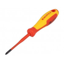 98 24 01 SL; Screwdriver; insulated; Phillips; PH1; Blade length: 80mm; 1kVAC; KNIPEX