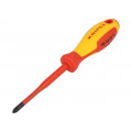 98 24 02 SL; Screwdriver; insulated; Phillips; PH2; Blade length: 100mm; 1kVAC; KNIPEX