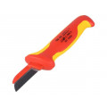 98 54; Knife; for removing insulation; Tool length: 190mm; KNIPEX