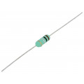 KNP02UJ024JA10; Resistor: wire-wound; THT; 2.4Ω; 2W; ±5%; Ø3.5x10mm; 400ppm/°C; ROYAL OHM