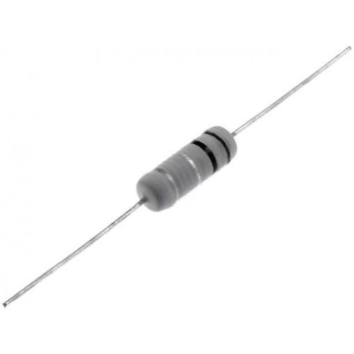 KNP05SJ010KA1; Resistor: wire-wound; THT; 100mΩ; 5W; ±5%; Ø6.5x17.5mm; 400ppm/°C; ROYAL OHM