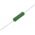 KNP08SJ0100A1; Resistor: wire-wound; THT; 10Ω; 8W; ±5%; Ø8.5x30mm; 400ppm/°C; axial; ROYAL OHM
