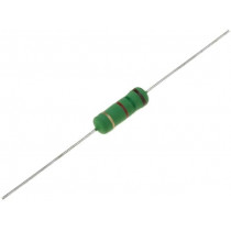 KNPA2WJ0470A10; Resistor: wire-wound; high voltage; THT; 47Ω; 2W; ±5%; Ø5.5x16mm; ROYAL OHM