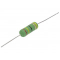 KNPA3WJ0240AA0; Resistor: wire-wound; high voltage; THT; 24Ω; 3W; ±5%; Ø6.5x17.5mm; ROYAL OHM