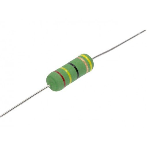 KNPA3WJ0330AA0; Resistor: wire-wound; high voltage; THT; 33Ω; 3W; ±5%; Ø6.5x17.5mm; ROYAL OHM