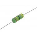 KNPA3WJ0510AA0; Resistor: wire-wound; high voltage; THT; 51Ω; 3W; ±5%; Ø6.5x17.5mm; ROYAL OHM