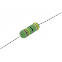 KNPA3WJ0910AA0; Resistor: wire-wound; high voltage; THT; 91Ω; 3W; ±5%; Ø6.5x17.5mm; ROYAL OHM