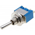 ; Switch: toggle; Pos: 3; SP3T; ON-OFF-ON; Leads: for soldering; 