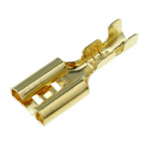 ; Terminal: flat; 4.7mm; 0.5÷1mm2; gold-plated; female; 4CARMEDIA