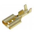 ; Terminal: flat; 6.3mm; 1÷2.5mm2; gold-plated; female; 4CARMEDIA