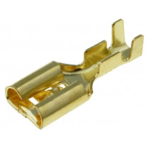 ; Terminal: flat; 6.3mm; 1÷2.5mm2; with a latch; female; 4CARMEDIA