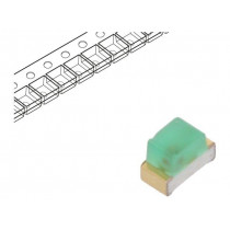 KP-1608LSGD; LED; SMD; 0603; green; 0.1÷0.35mcd; 1.6x0.8x1.1mm; 160°; 1.9÷2.25V; KINGBRIGHT ELECTRONIC
