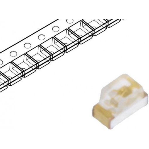 KP-1608QBC-D; LED; SMD; 0603; blue; 40÷100mcd; 1.6x0.8x1.1mm; 130°; 3.3÷4V; 20mA; KINGBRIGHT ELECTRONIC