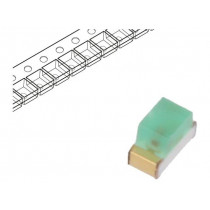 KP-1608SGD; LED; SMD; 0603; green; 3÷8mcd; 1.6x0.8x1.1mm; 160°; 2.2÷2.5V; 20mA; KINGBRIGHT ELECTRONIC