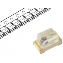 KP-1608SURCK; LED; SMD; 0603; red; 50÷150mcd; 1.6x0.8x1.1mm; 120°; 1.95÷2.5V; 20mA; KINGBRIGHT ELECTRONIC