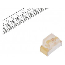 KP-1608YC; LED; SMD; 0603; yellow; 3÷8mcd; 1.6x0.8x1.1mm; 150°; 2.1÷2.5V; 20mA; KINGBRIGHT ELECTRONIC