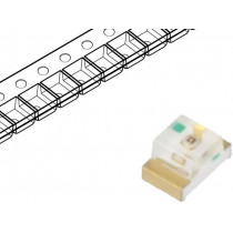 KP-2012SURCK; LED; SMD; 0805; red; 120÷230mcd; 2x1.25x1.1mm; 120°; 1.95÷2.5V; 20mA; KINGBRIGHT ELECTRONIC