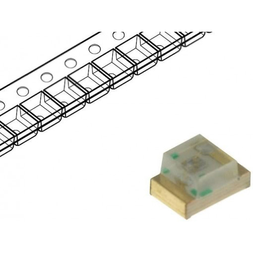 KP-2012ZGC; LED; SMD; 0805; green; 110÷300mcd; 2x1.25x1.1mm; 120°; 3.3÷4.1V; KINGBRIGHT ELECTRONIC