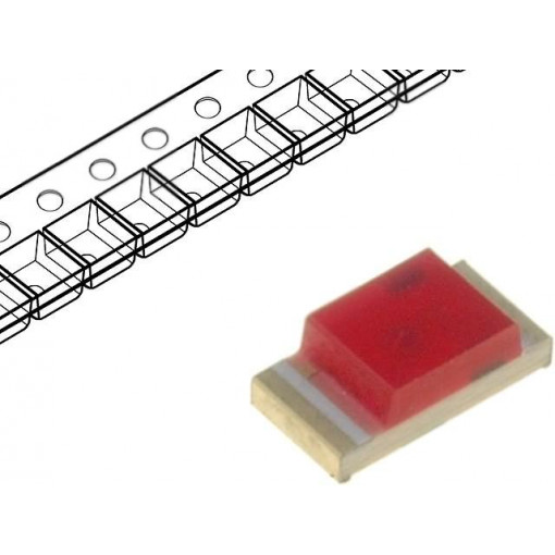 KP-3216ID; LED; SMD; 1206; red; 5÷12.5mcd; 3.2x1.6x1.1mm; 120°; 2÷2.5V; 20mA; KINGBRIGHT ELECTRONIC