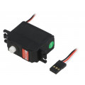 P0261; Motor: servo; 4.8÷6VDC; mini; analogue; 26g; 35.5x15x29mm; plastic; K-POWER P0261; Motor: servo; 4.8÷6VDC; mini; analogue; 26g; 35.5x15x29mm; plastic; K-POWER