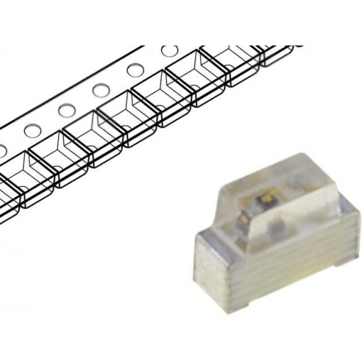 KPA-1606QBC-D; LED; SMD; 0602; blue; 36÷90mcd; 1.6x1.2x0.6mm; 110°; 3.3÷4V; 20mA; KINGBRIGHT ELECTRONIC
