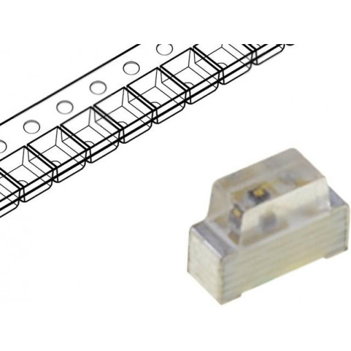 KPA-1606SYCK; LED; SMD; 0602; yellow; 50÷150mcd; 1.6x1.2x0.6mm; 110°; 2÷2.5V; 20mA; KINGBRIGHT ELECTRONIC