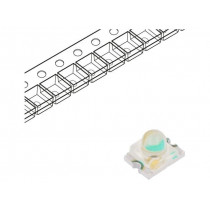 KPD-3224CGCK; LED; SMD; 1209; green; 500÷900mcd; 3.2x2.4x2.4mm; 20°; 2.1÷2.5V; KINGBRIGHT ELECTRONIC