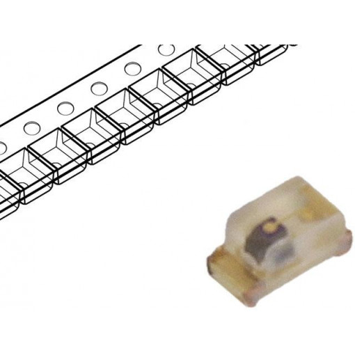 KPHHS-1005SECK; LED; SMD; 0402; orange; 120÷220mcd; 1x0.5x0.5mm; 120°; 2.1÷2.5V; KINGBRIGHT ELECTRONIC