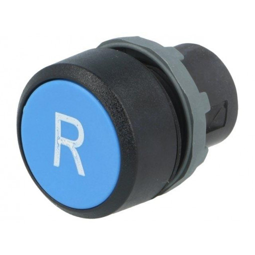 1SFA616160R1014; Switch: push-button; Stabl.pos: 1; 22mm; blue; Illumin: none; IP66; ABB