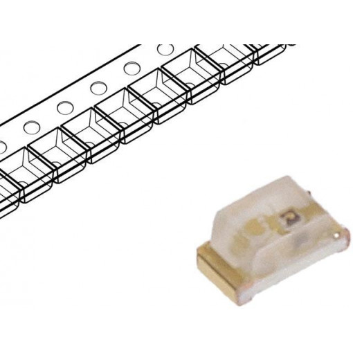 KPT-1608SYCK; LED; SMD; 0603; yellow; 80÷150mcd; 1.6x0.8x0.75mm; 120°; 2÷2.5V; KINGBRIGHT ELECTRONIC