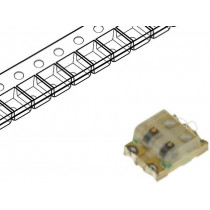 KPTB-1612SURKCGKC; LED; SMD; 0605; red/green; 1.6x1.25x0.65mm; 120°; 20mA; KINGBRIGHT ELECTRONIC