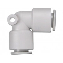 KQ2L12-00A; Push-in fitting; angled 90°; -1÷10bar; Mat: polypropylene; SMC