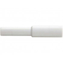 KQ2N10-12; Connector; reductive; -1÷10bar; L: 51mm; Mat: polypropylene; SMC