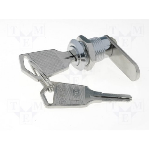 ; Switch: key switch; Stabl.pos: 2; Cutout: Ø12mm; Key: flat; 90°; NINIGI