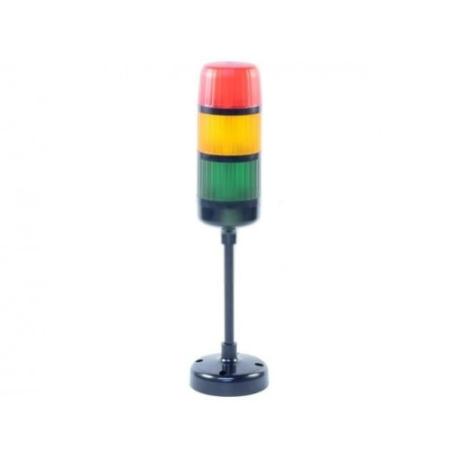 KS-AD/3_CZ_P_125/RYG/M; Signaller: signalling column; LED; red/yellow/green; IP65; W2
