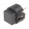 KS01-AV-GREY; Switch: keypad; Pos: 2; SPST-NO; 0.01A/35VDC; grey; THT; 1.3N; square; HIGHLY