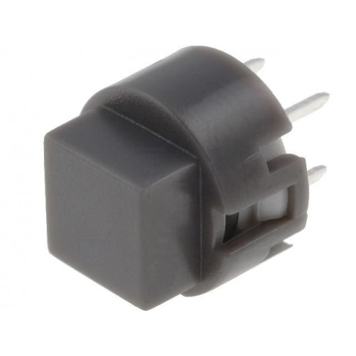 KS01-AV-GREY; Switch: keypad; Pos: 2; SPST-NO; 0.01A/35VDC; grey; THT; 1.3N; square; HIGHLY KS01-AV-GREY; Switch: keypad; Pos: 2; SPST-NO; 0.01A/35VDC; grey; THT; 1.3N; square; HIGHLY